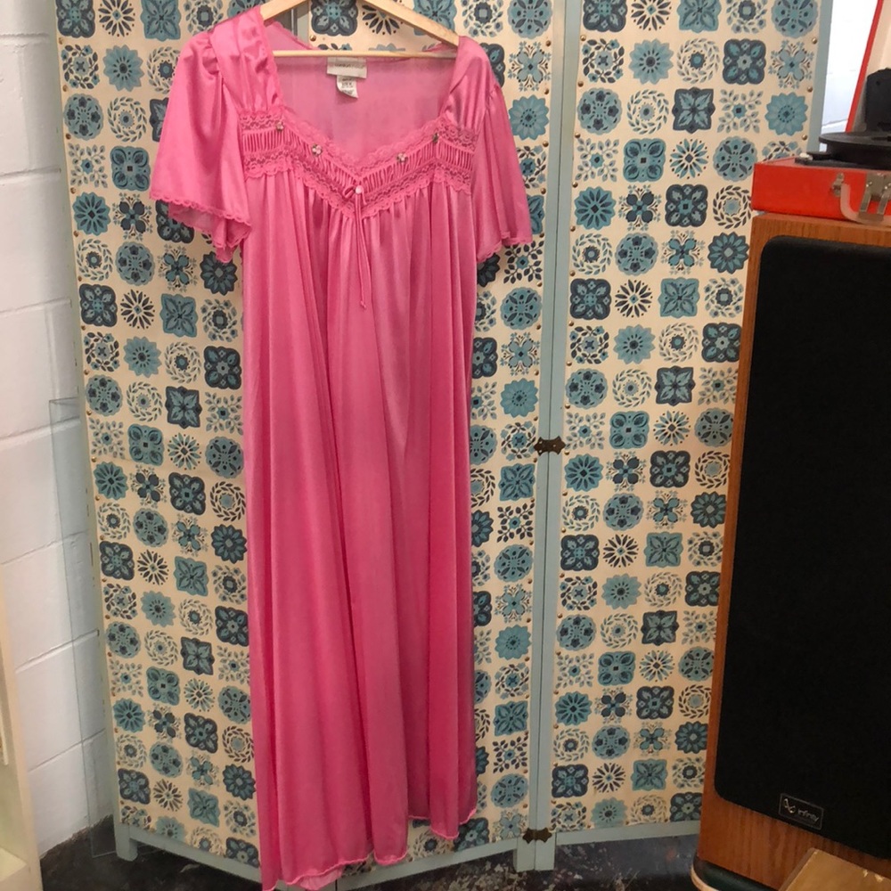 Vintage 1988 pink nightgown.